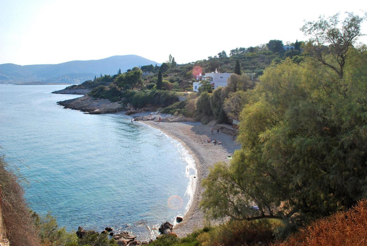 Villa Liana : Luxury Villa With Fantastic Sea View, Near Airport Porto Rafti Luaran gambar