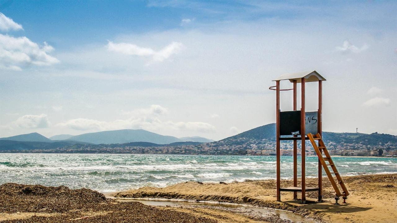 Villa Liana : Luxury Villa With Fantastic Sea View, Near Airport Porto Rafti Luaran gambar