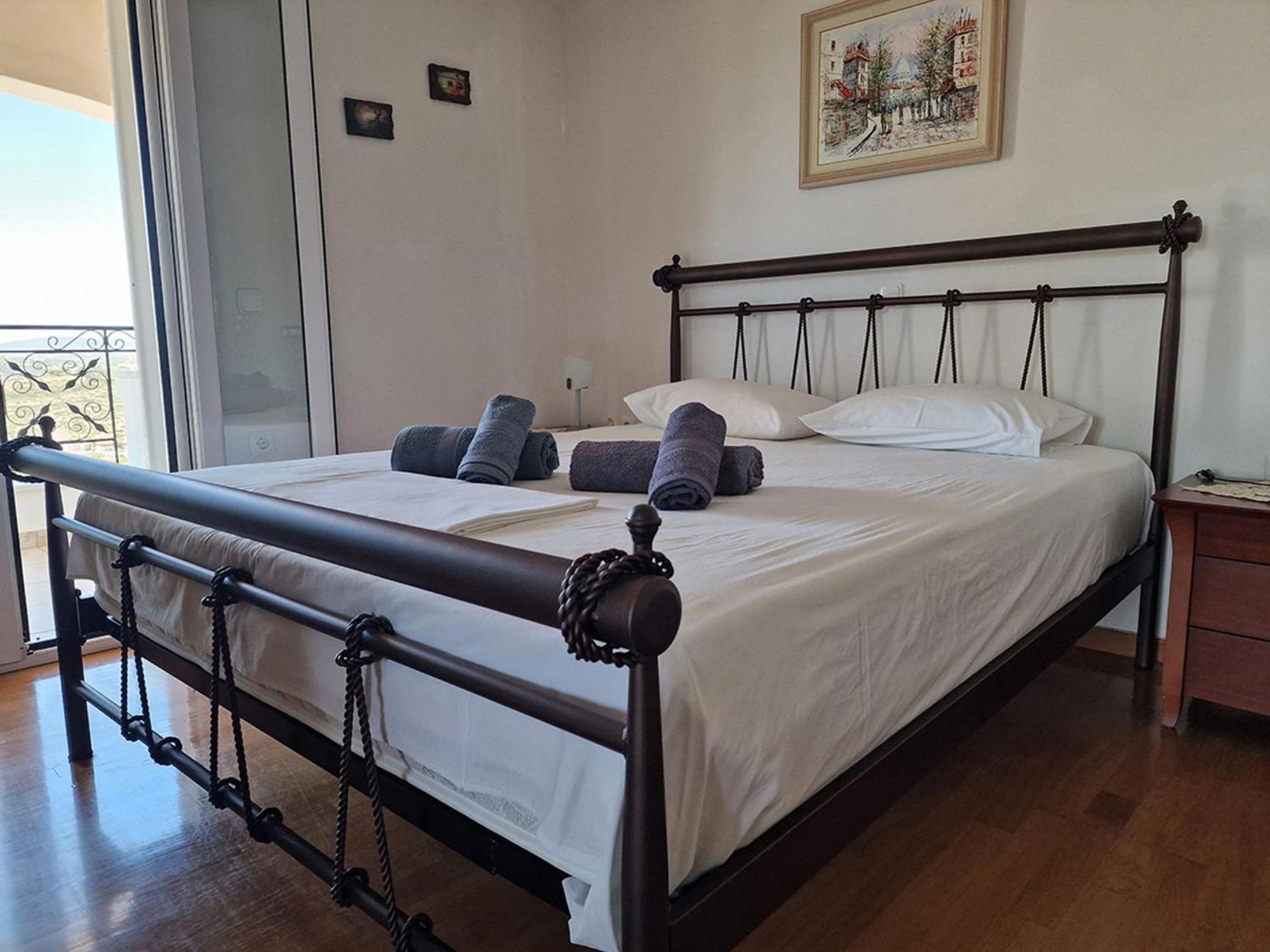 Villa Liana : Luxury Villa With Fantastic Sea View, Near Airport Porto Rafti Luaran gambar
